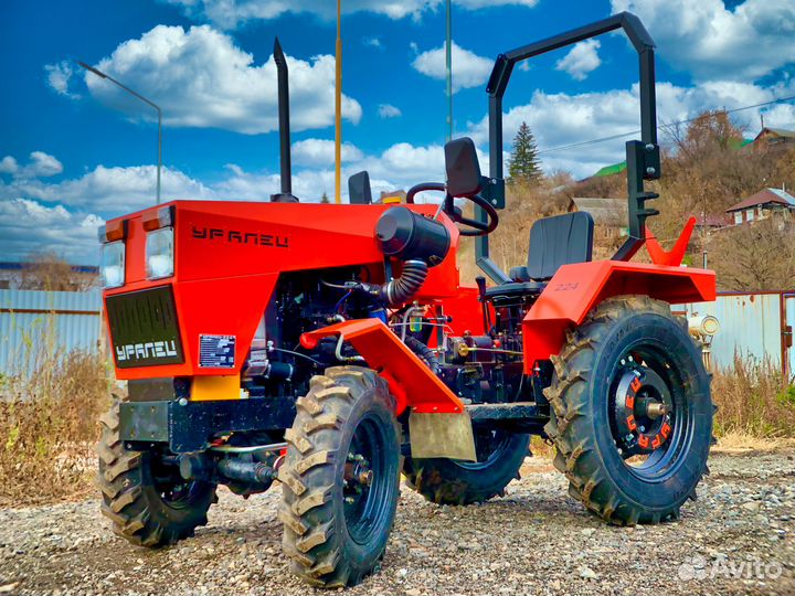 Мини-трактор УРАЛЕЦ 224, 2024