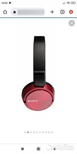 Наушники Sony MDR-ZX310AP