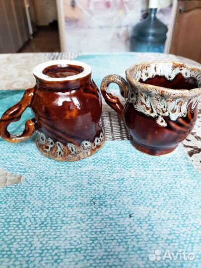 Чашки кофейные ручной работы (за обе)