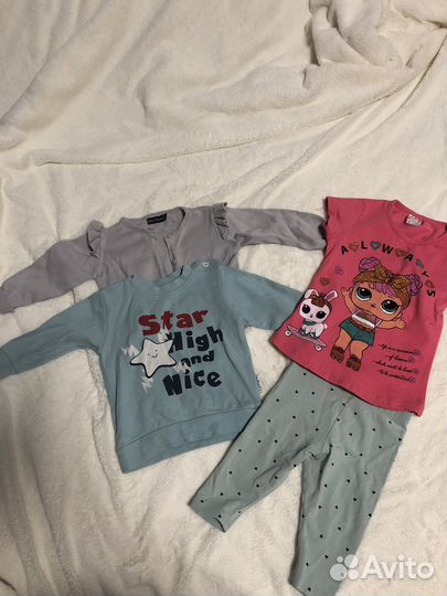 Вещи пакетом на девочку