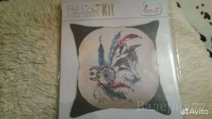 Новый набор для вышивания(подушка)