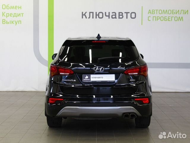 Hyundai Santa Fe 2.4 AT, 2017, 107 685 км