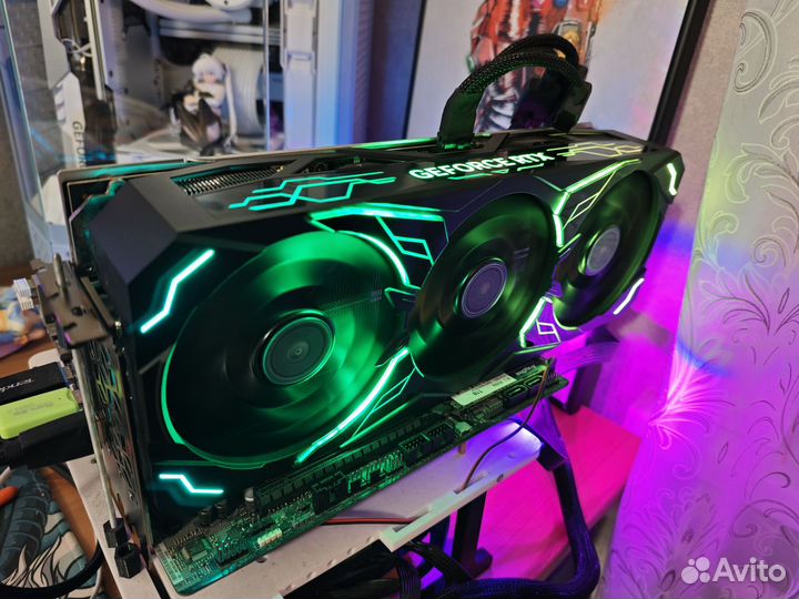 Видеокарта KFA2 RTX 4080,гарантия днс, карте месяц