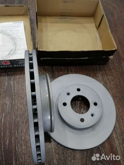 Передние тормозные диски Zimmermann