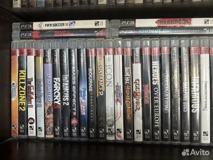 Диски на ps3 - редкие/коллекционные
