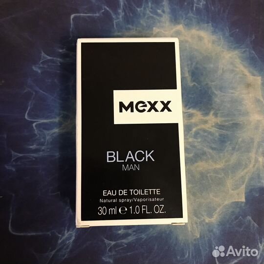 Упаковка и флакон от Mexx Black