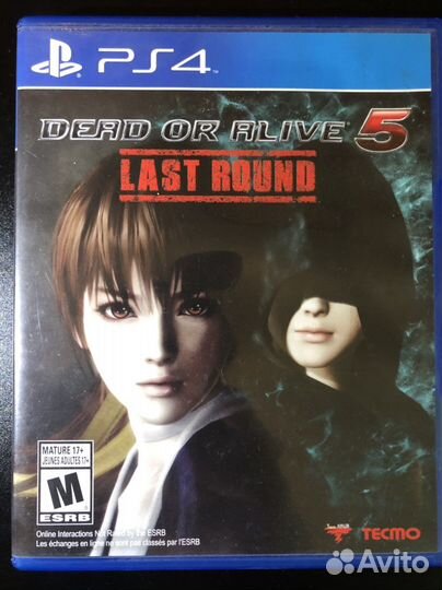 Диск Dead or Alive 5 Last Round