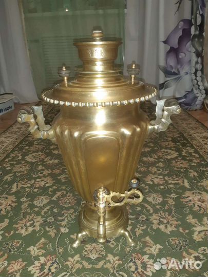 Самовар на дровах царский