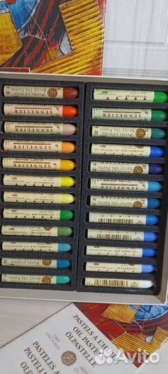 Лот 2 набора Масляная Sennelier oil pastel 48 24