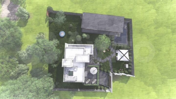 Дом 298 м² на участке 14,6 сот.