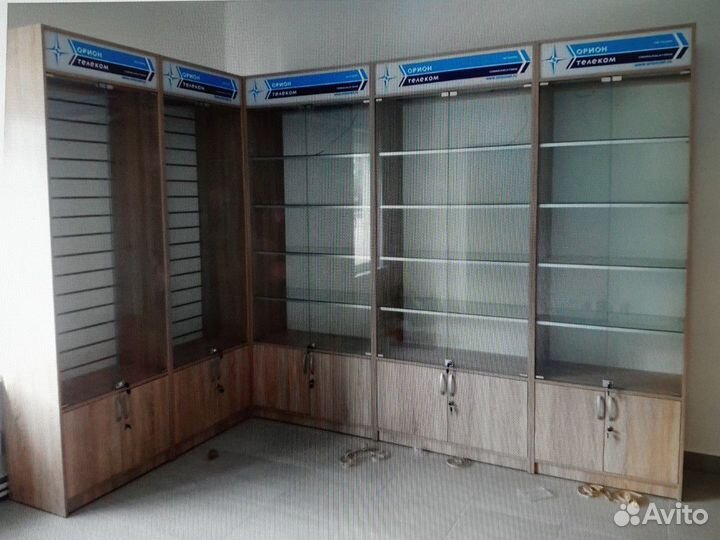 Прилавки витрины с производства Стеллажи со склада