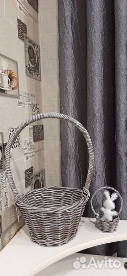 Корзина плетеная