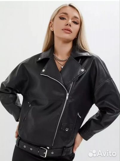 Кожаная куртка косуха новая