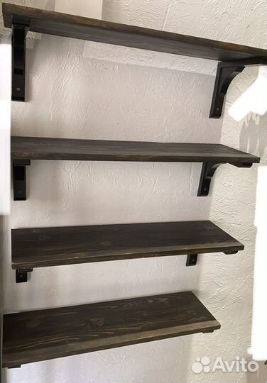 Полка настенная в стиле лофт