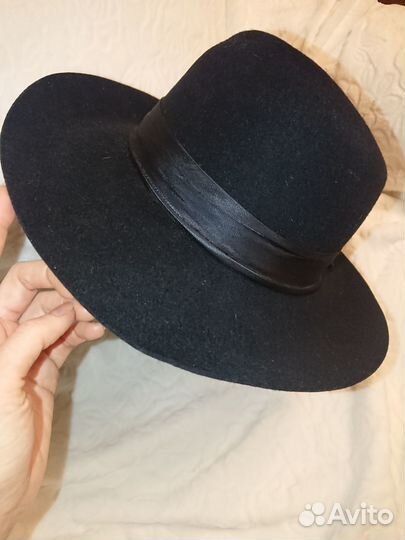 Шляпа женская фетровая