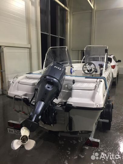 Катер Terhi Twin C 475 c мотором Yamaha 60