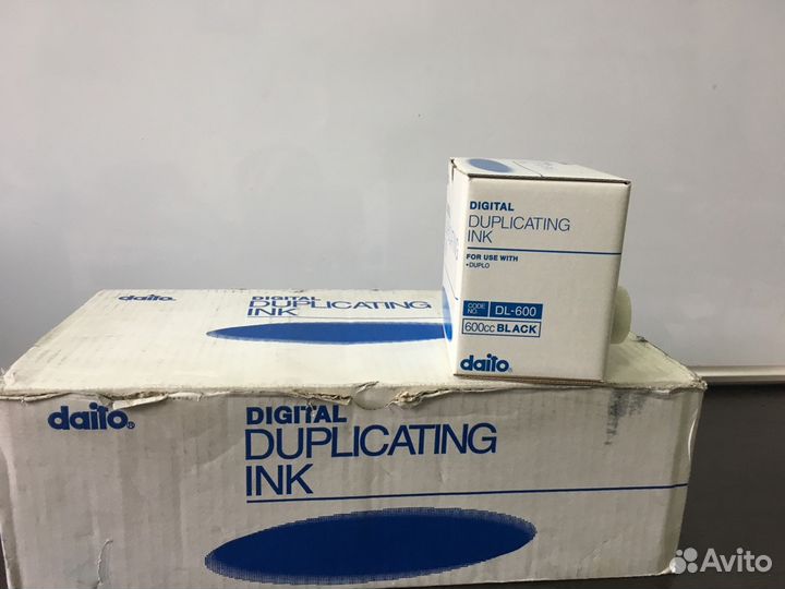 Краска черная duplo DL-600,600мл (daito)