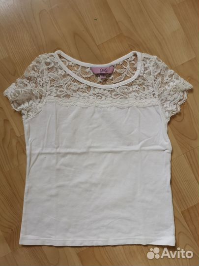 OVS блузка с кружевом