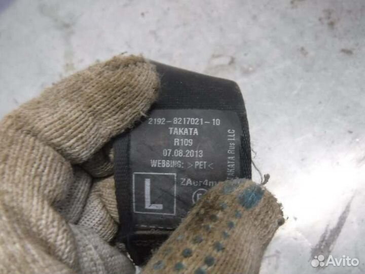 Ремень безопасности передний левый Лада Калина