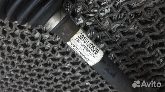 Привод передний левый nissan qashqai J10 +2 (HBG12