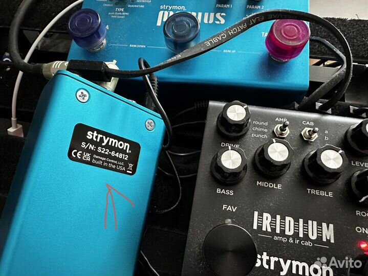 Strymon cloudburst ревер стерео