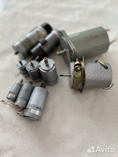 Электродвигатели (27в), (220в)