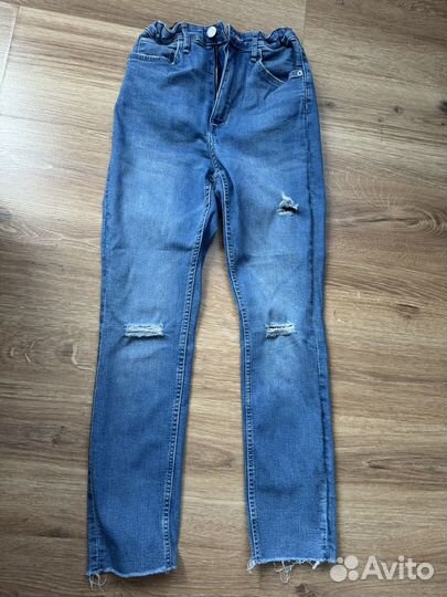 Джинсы H&M для девочки 140