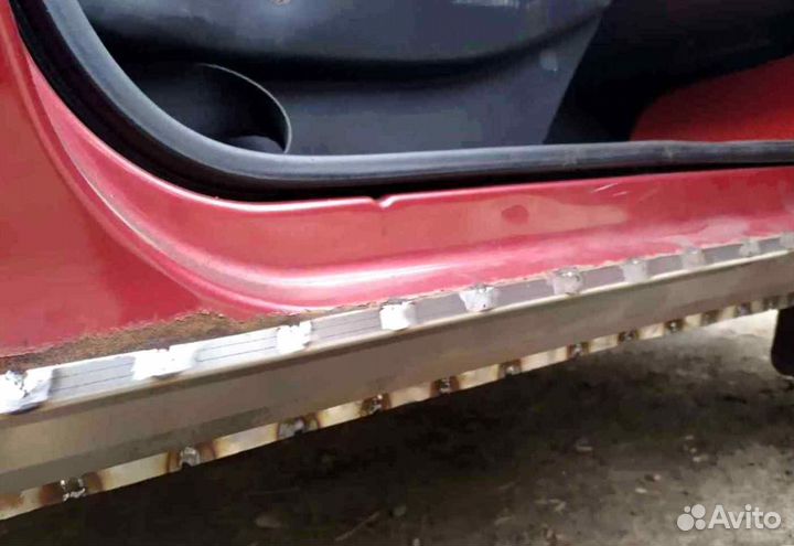 Пороги для Chevrolet Niva 1998-2020 (21236)