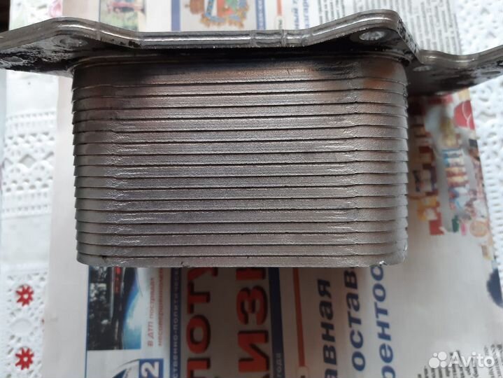 Теплообменник ауди Фолькс Туарег 2005г 059117021 J