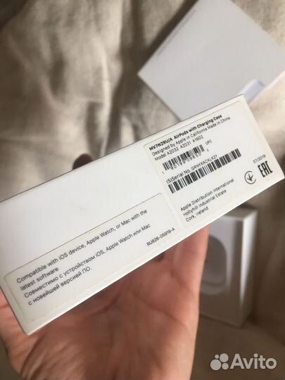 Беспроводные наушники apple airpods 2