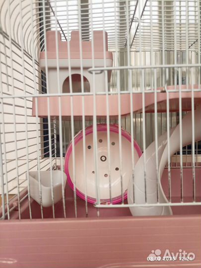 Клетка для хомяка + подарочки