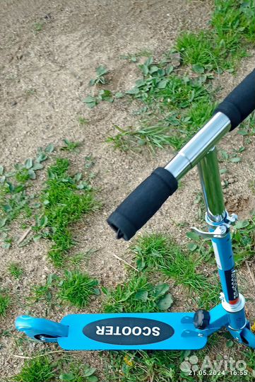 Самокат детский двухколесный новый