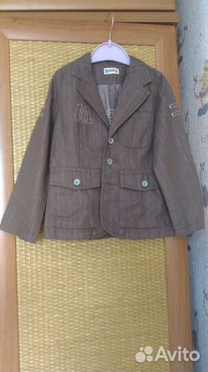 Пиджак джинсовый