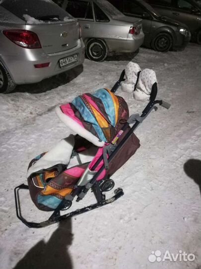 Санки-каляска