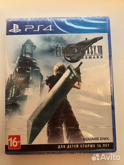 Final Fantasy VII Remake PS4 новый