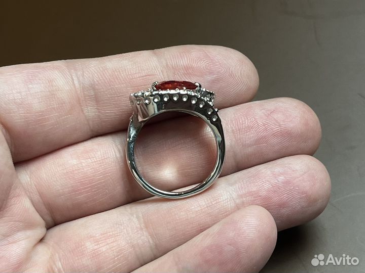Кольцо бижутерия 19