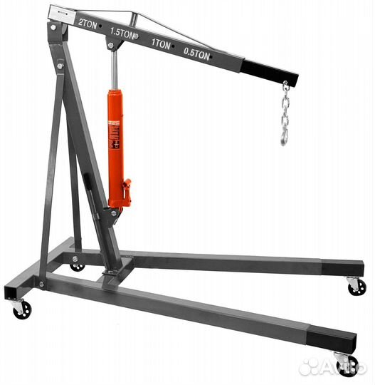 Кран гидравлический 2 т. Гаражный Гусь подъемник