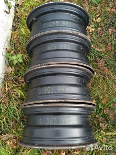 Диски штампованные 6jx r15x52,5