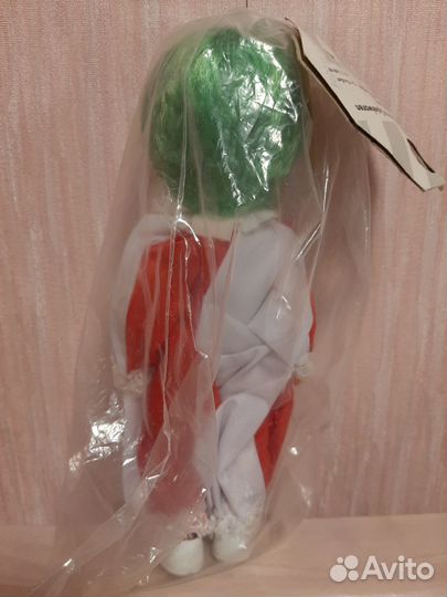 Кукла гдр. Клоун гдр. Новый в упаковке