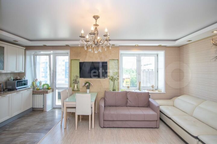 3-к. квартира, 73 м², 5/9 эт.