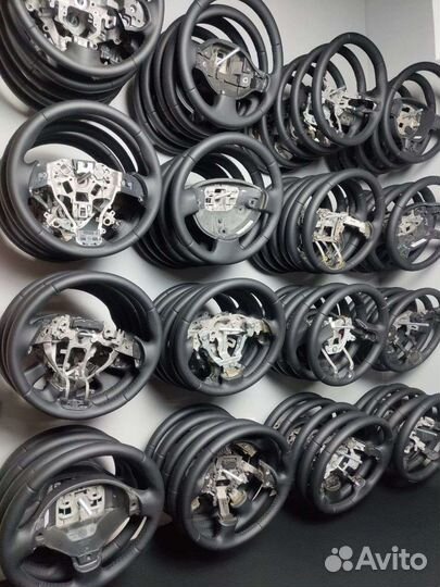 Руль Ford C-MAX / Kuga 1 перетянутый на обмен