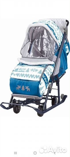 Детские санки коляска Ника