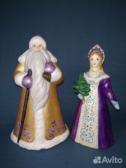 Дед Мороз и Снегурочка под ёлку. Пара # 25