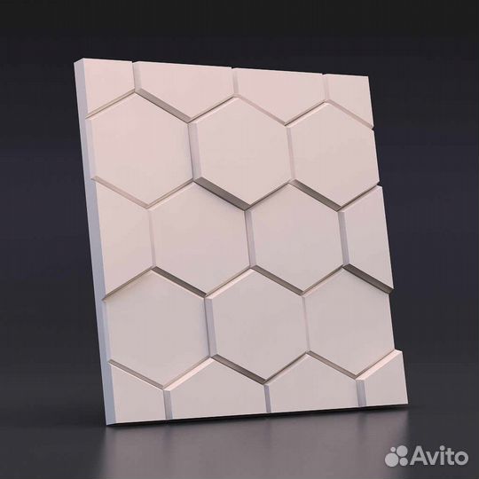 Гипсовая 3D панель 