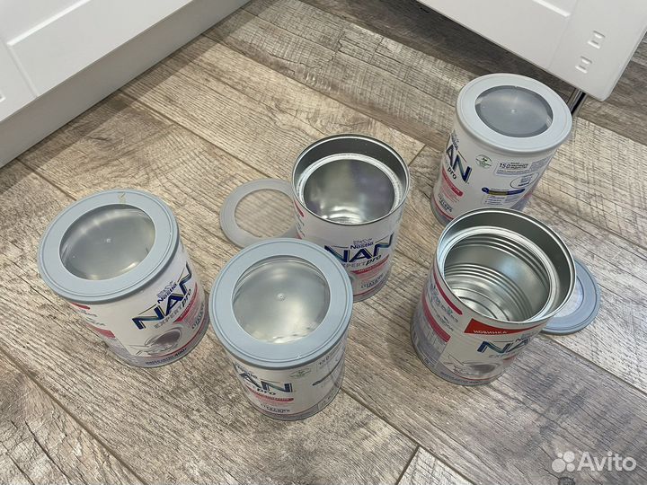 Банки от детского питания