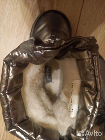 Сапоги дутики для девочки Kenka 24