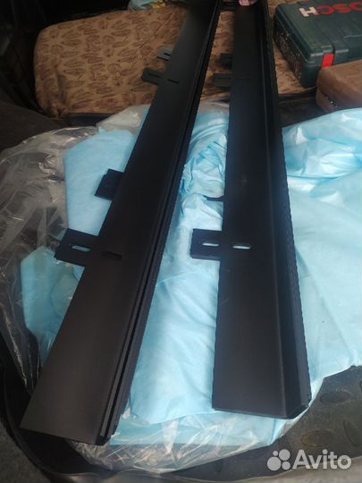 Защита порогов для Haval H9