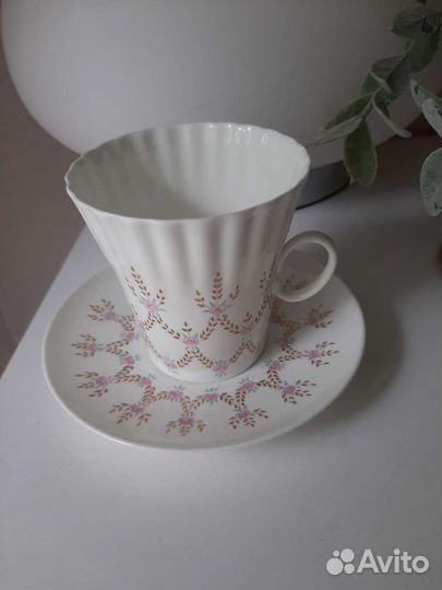 Чашка с блюдцем лфз