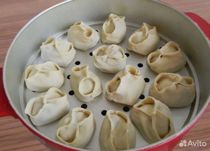Манты Пельмени ручной лепки Домашние