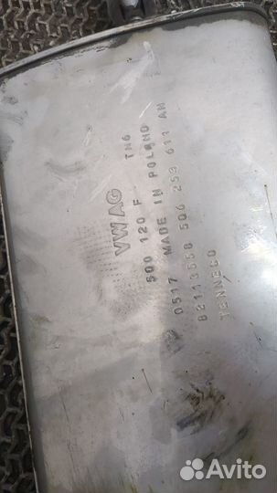 Глушитель Audi A3, 2017